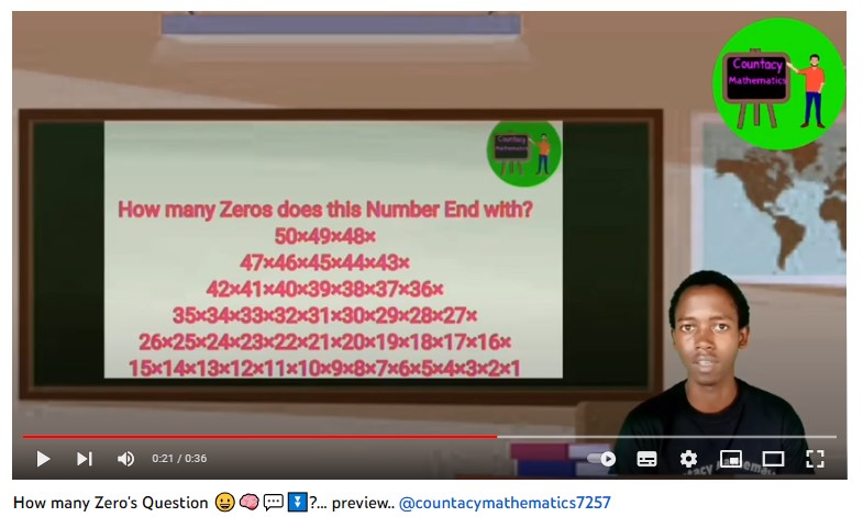online maths lesson 8